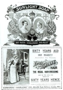 Sunlight Soap Advertisement, from 